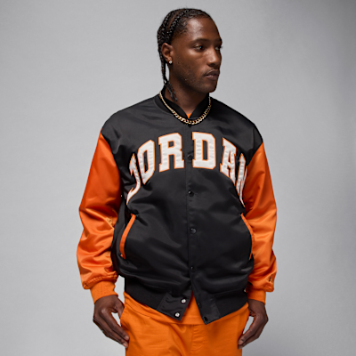 Jordan Brooklyn Men's University Varsity Jacket. Nike ID